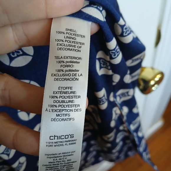 Chicos Drama Printed Floral Bell Sleeve Kimono Size 3 As Worn On TV Classy - Picture 7 of 10